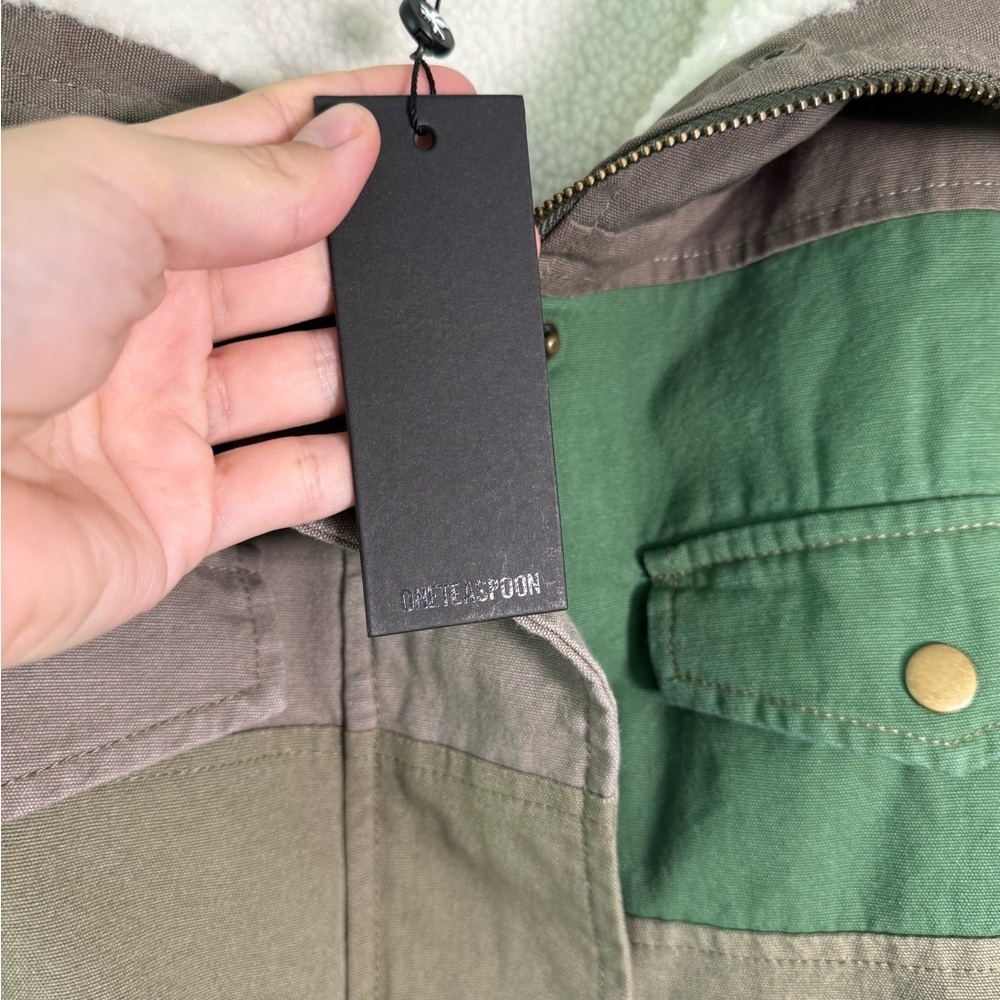 NWT One Teaspoon Defender Patchwork Jacket Utilit… - image 6